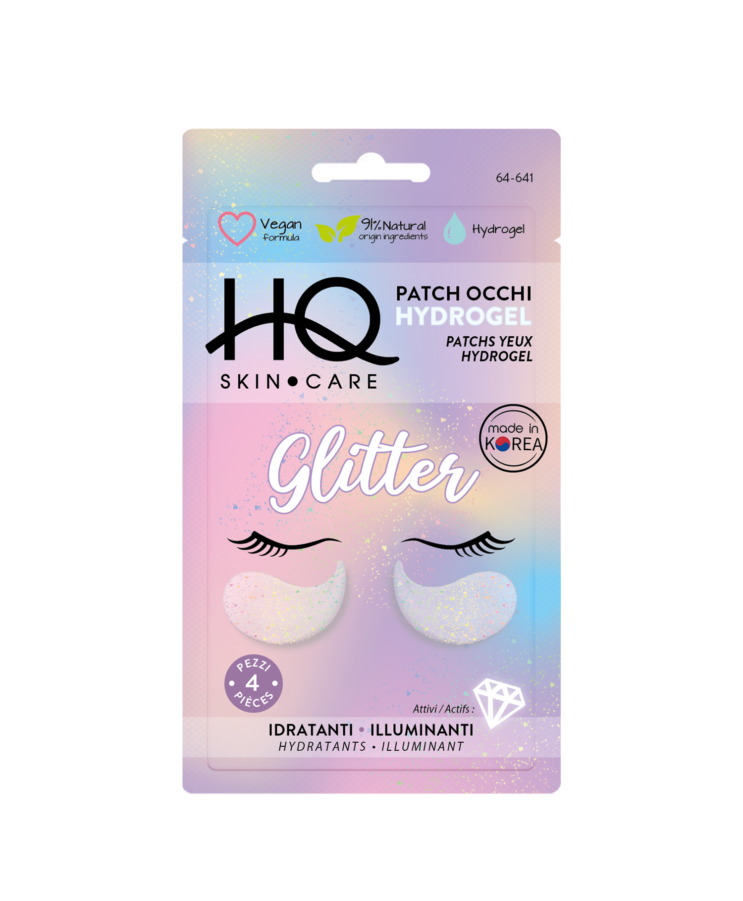 Patchs Yeux en Hydrogel - Lot de 4